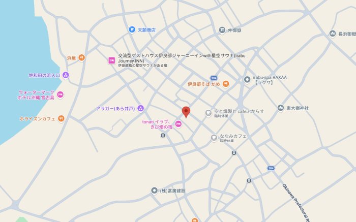 石垣営業所周辺地図