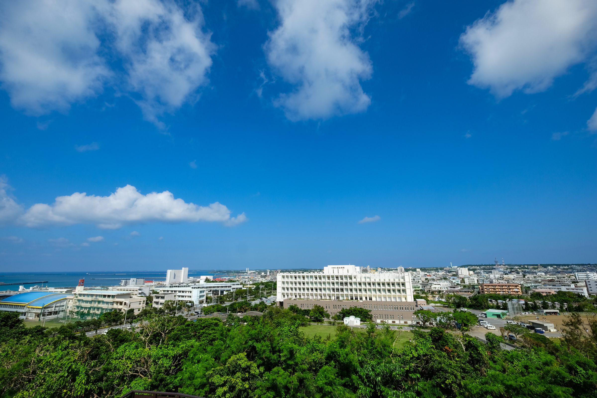 宮古島の街並み